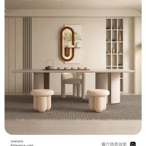 Modern Wall-Mounted LED Art Shelf with Glass Vase