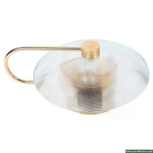 Miumaeov Wall Sconce – Modern Round Disc Design for Bedroom Lighting – Indoor Decorative Wall Lamp