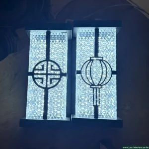 Garden LED Wall Lamp – Waterproof Tri-Color Outdoor Lighting – Modern Exterior Wall Fixture