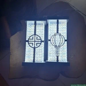 Garden LED Wall Lamp – Waterproof Tri-Color Outdoor Lighting – Modern Exterior Wall Fixture