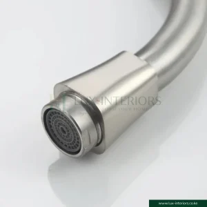 Brimix Kitchen Tap – Single Lever Stainless Steel Mixer with Smooth Water Control – Model 4830L Sink Faucet