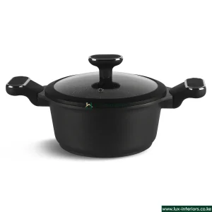 Edenburg Granite Marble Cookware Set – Premium 10-Piece Non-Stick Pots & Pans with Durable Stone Coating – Modern Home Kitchen Set