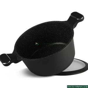 Edenburg Granite Marble Cookware Set – Premium 10-Piece Non-Stick Pots & Pans with Durable Stone Coating – Modern Home Kitchen Set