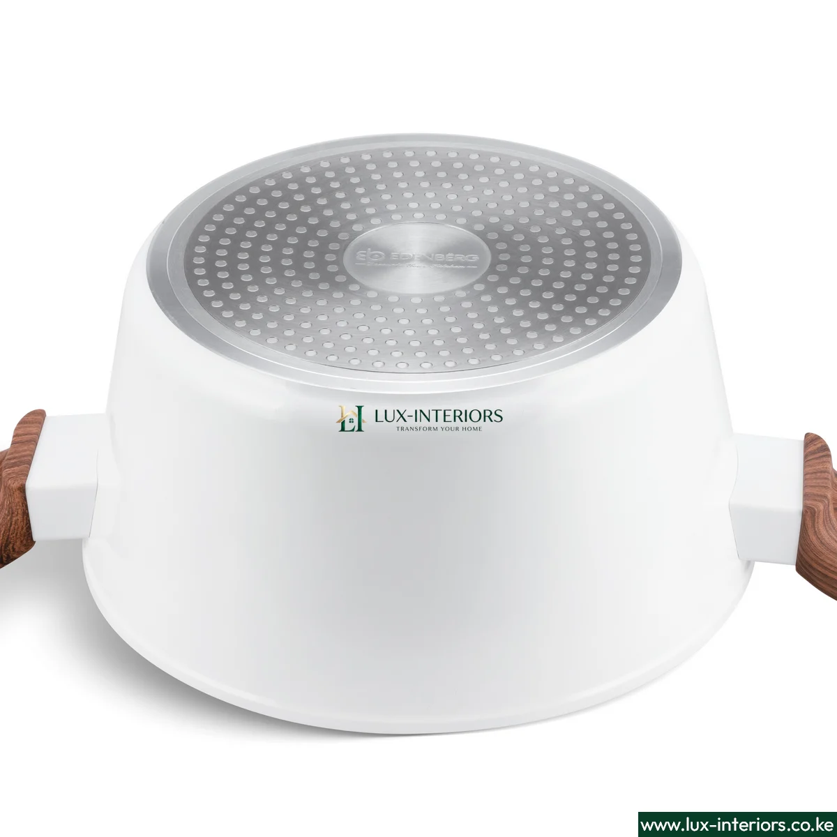 Edenburg Granite Marble Cookware Set – White 15-Piece Non-Stick Pots & Pans with Durable Stone Coating – Modern Home Kitchen Set - Image 21