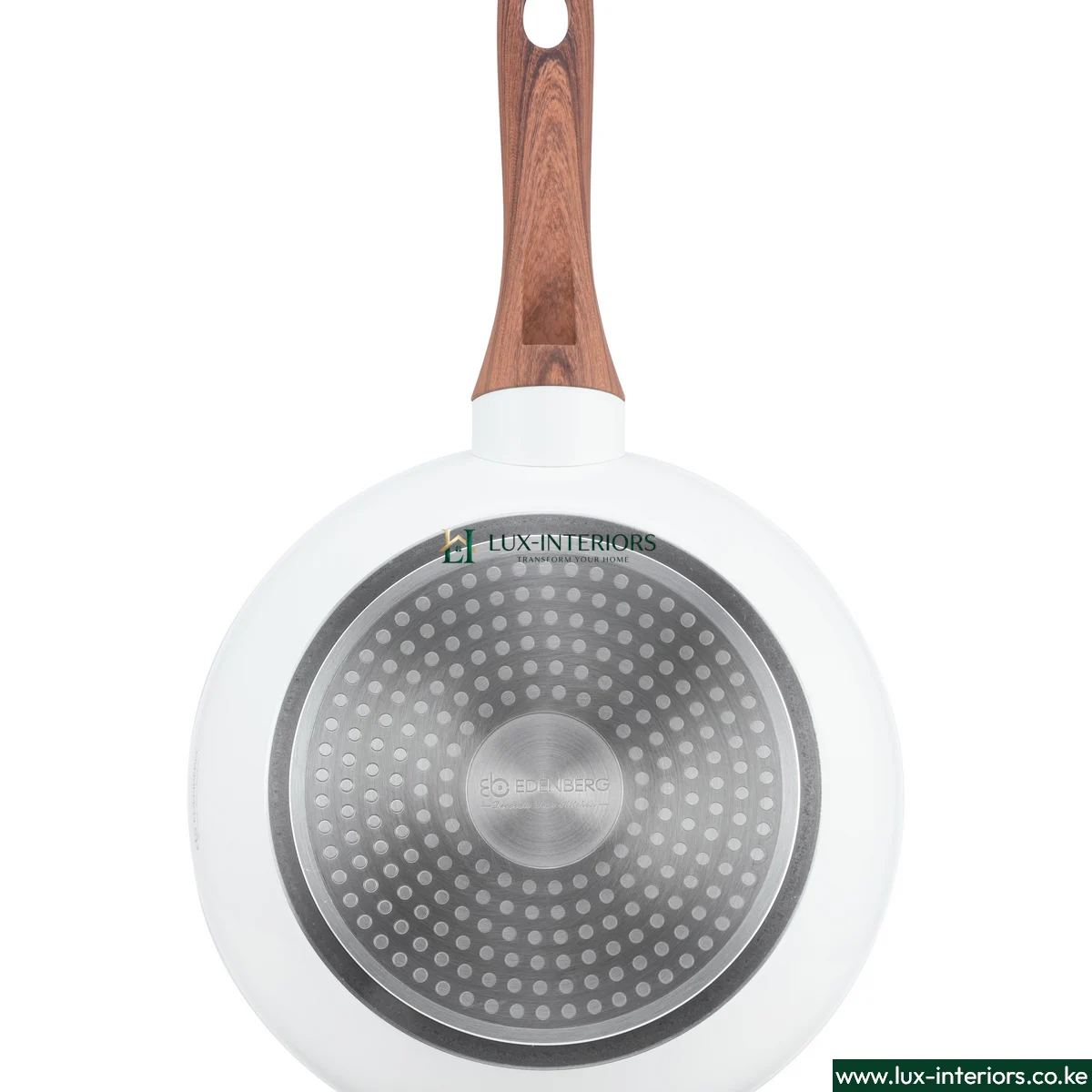 Edenburg Granite Marble Cookware Set – White 15-Piece Non-Stick Pots & Pans with Durable Stone Coating – Modern Home Kitchen Set - Image 24