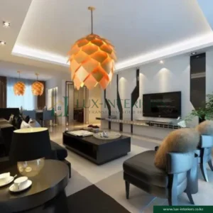 Wooden Pendant Light – Modern Acorn Shape with Natural Wood Finish – Indoor Ceiling Fixture for Dining & Living Rooms