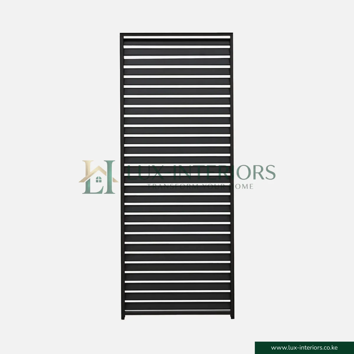 Luxe Aluminium Outdoor Pergola Gazebo – 3×3m with Integrated LED Lighting – Matte Grey with One-Side Louver Panel, Open Sides - Image 5