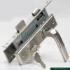 Premium Stainless Steel Door Lock – Corrosion-Resistant – Satin Euro Standard