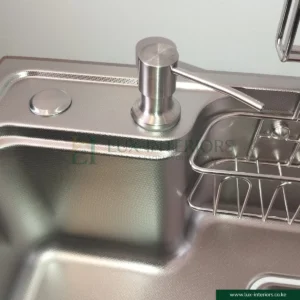 Smart Kitchen Sink – Single Bowl Stainless Steel Workstation with Kitchen Sink Tap & Chopping Board