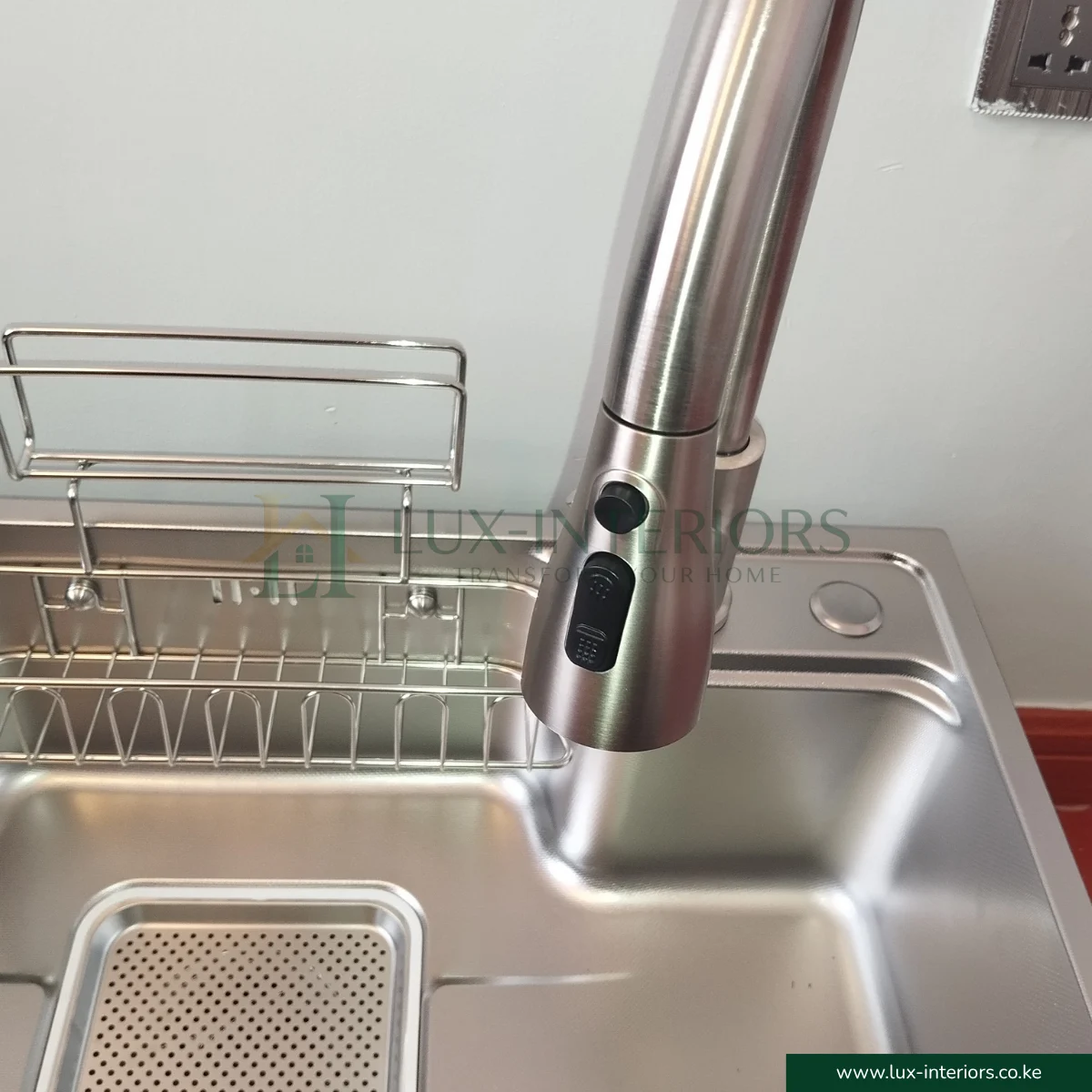 Smart Kitchen Sink – Single Bowl Stainless Steel Workstation with Kitchen Sink Tap & Chopping Board 6 Smart Kitchen Sink – Single Bowl Stainless Steel Workstation with Kitchen Sink Tap & Chopping Board - Image 6